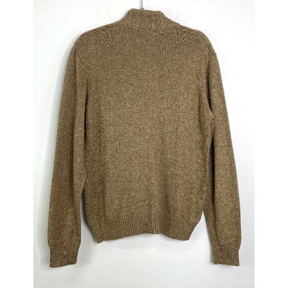 Tricots St. Raphael Sherpa Lined Collar Pullover Sweater Men's Size Medium - Picture 3 of 8